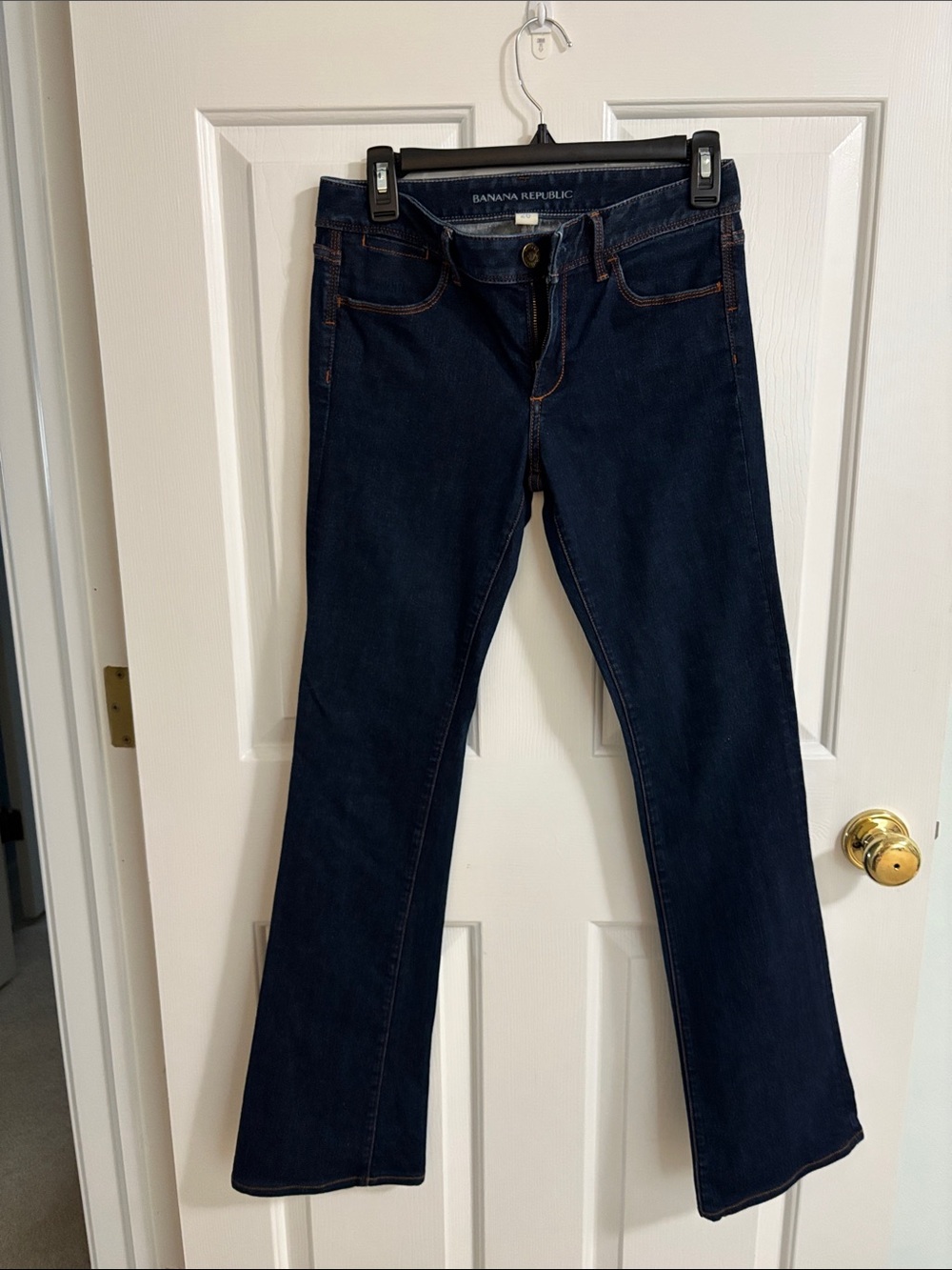 Banana Republic Navy Flare Jeans
